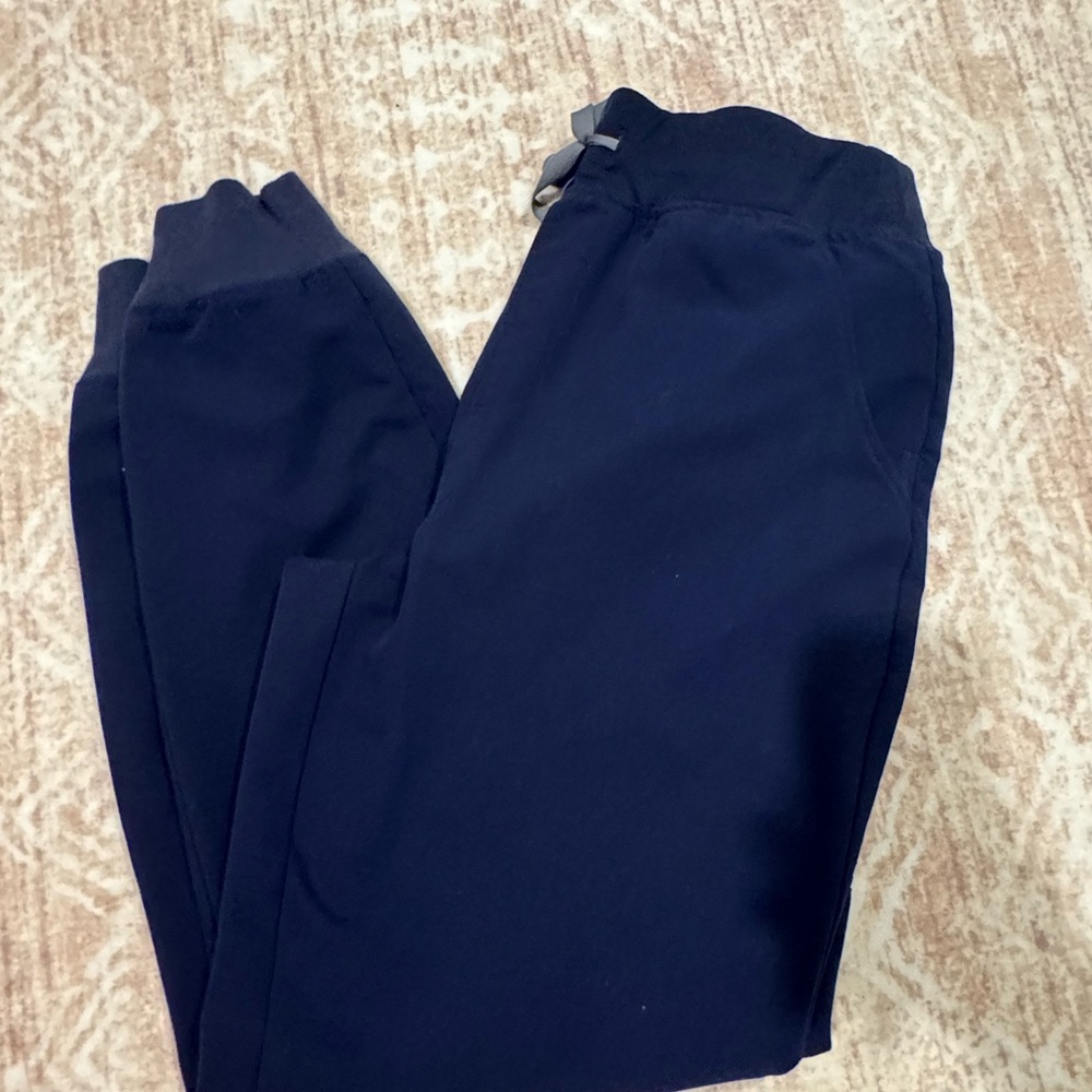 Figs Navy HW Zamora joggers